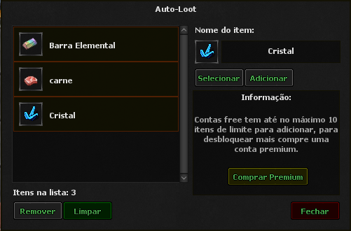 Sistema de Autoloot